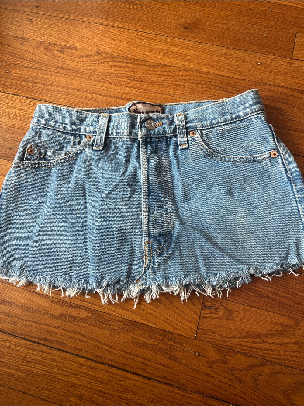 LF Furst of Kind Vintage Levi’s Denim Skirt